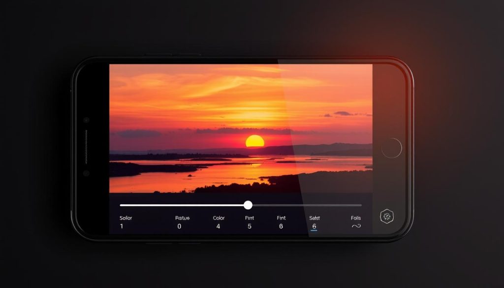 Lightroom CC móvil control color