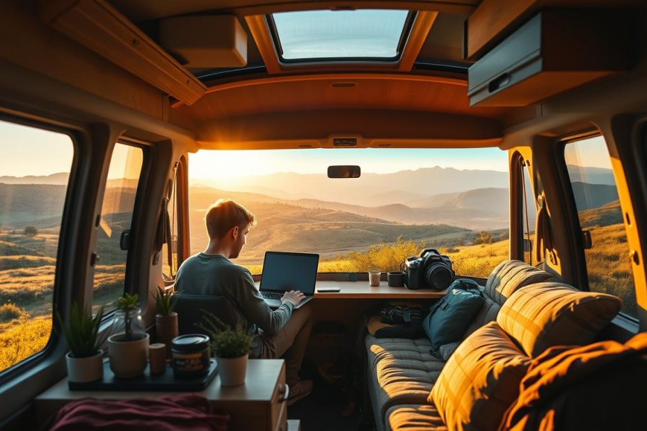 cómo vivir viajando y trabajando