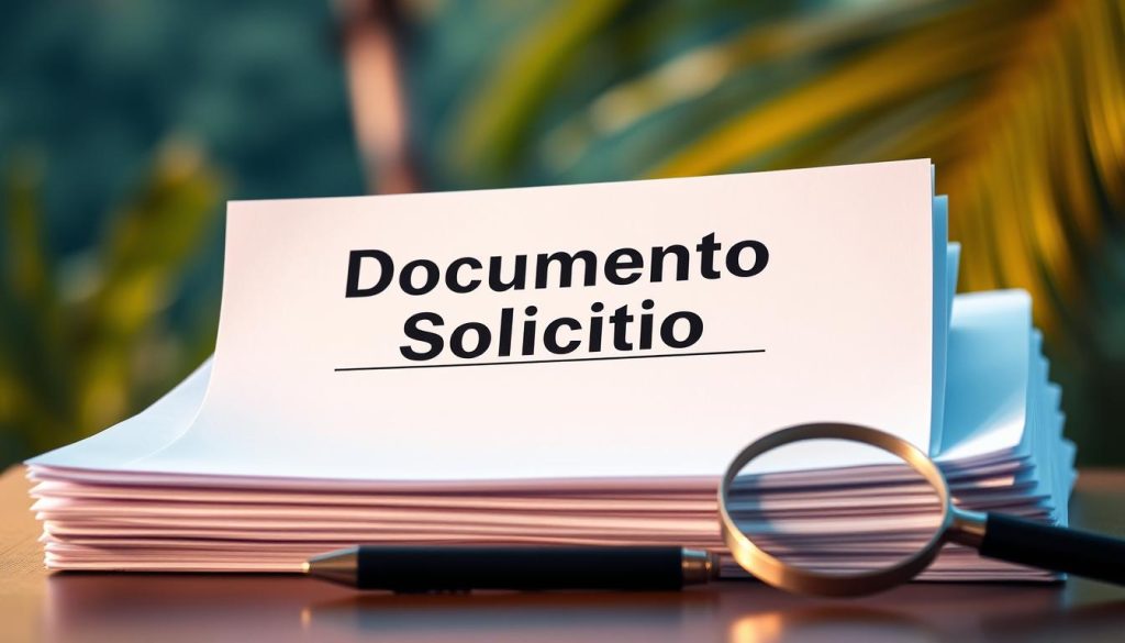 documentos solicitud
