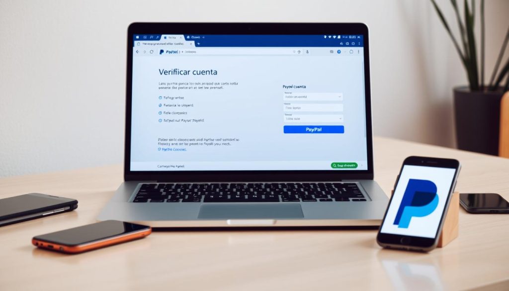 verificación paypal account